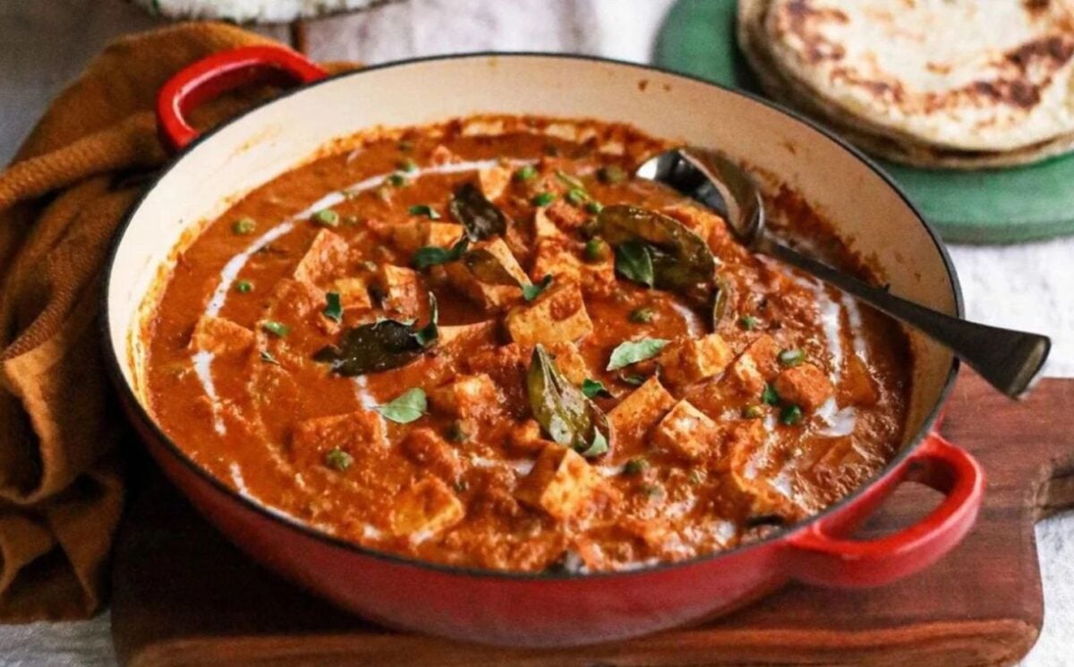 high protein tofu curry recipes like this butter tofu curry is perfect for a weeknight meal