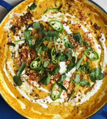 10 spicy vegan dinner recipes including this spicy red lentil dahl