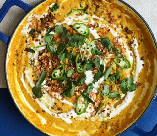 10 spicy vegan dinner recipes including this spicy red lentil dahl