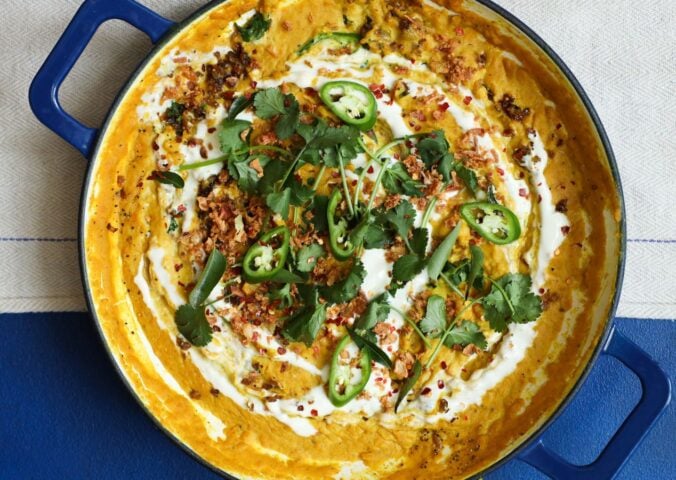 10 spicy vegan dinner recipes including this spicy red lentil dahl