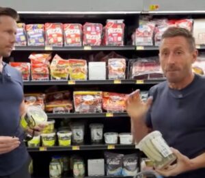 Paul Saladino, formerly known as the Carnivore MD, in a still from a recent YouTube video