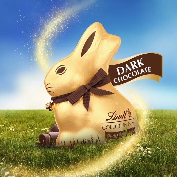 Lindt dark chocolate bunny