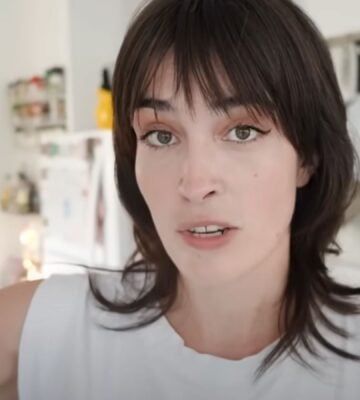 Vegan recipe developer Merle O'Neal in a still from her YouTube channel