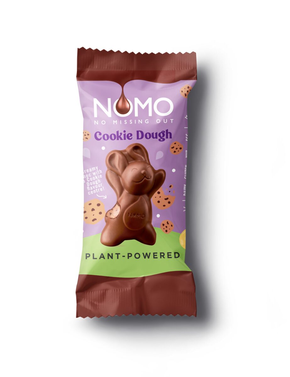 A vegan chocolate bunny from Nomo