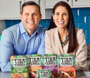 Tiba Tempeh founders Ross and Alexandra Longton