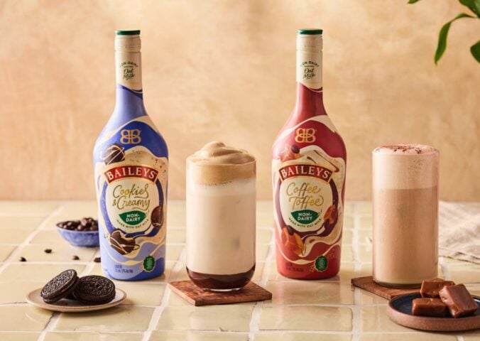 Two new flavors of dairy-free Baileys