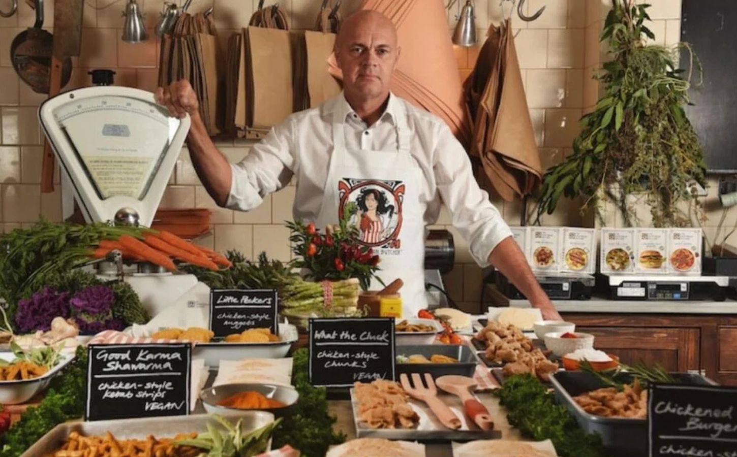 Jaap Korteweg, the cofounder of The Vegetarian Butcher