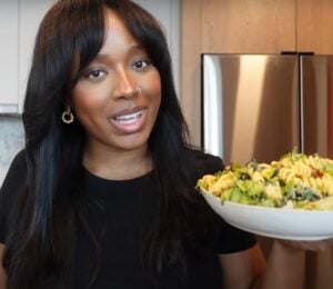 Shakayla Felice made the viral chili crisp Caesar pasta salad