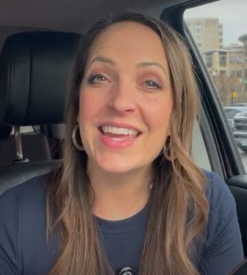 Alisia Essig, the creator behind the YouTube channel PlantWhys, in a still from her video on Costco hacks