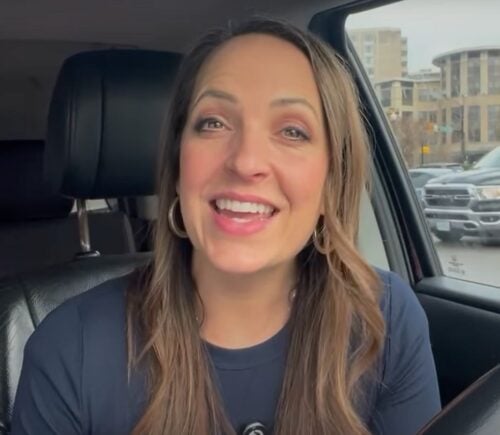 Alisia Essig, the creator behind the YouTube channel PlantWhys, in a still from her video on Costco hacks