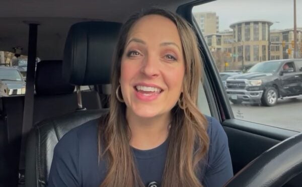 Alisia Essig, the creator behind the YouTube channel PlantWhys, in a still from her video on Costco hacks