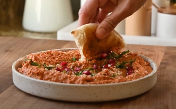 Muhammara dip, an alternative to hummus