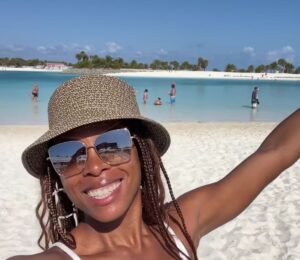 Plant-based YouTuber Jenné Claiborne on a vegan cruise