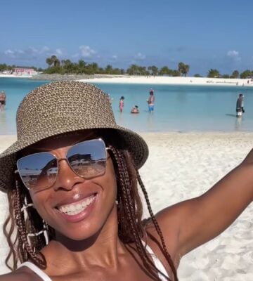 Plant-based YouTuber Jenné Claiborne on a vegan cruise