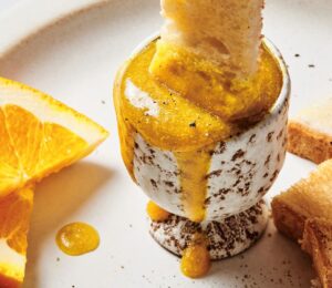 A plant-based dippy egg, a kid-friendly vegan recipe