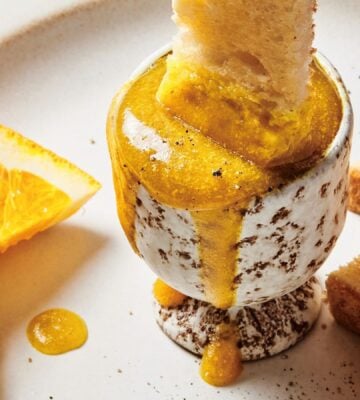 A plant-based dippy egg, a kid-friendly vegan recipe