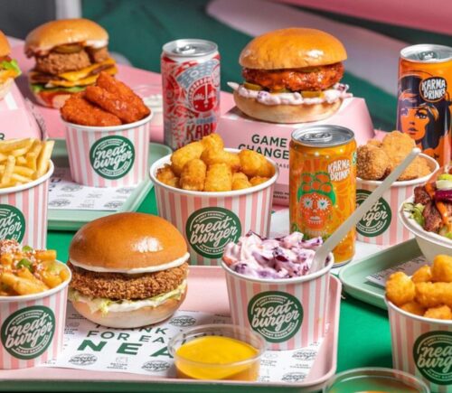 A selection of burgers and fries from Neat Burger, which has just shut all its UK locations