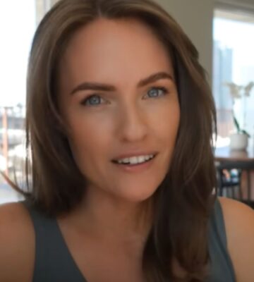 A grab from a video from Alexandra Andersson where she shows the plant-based recipes she cooks for her family