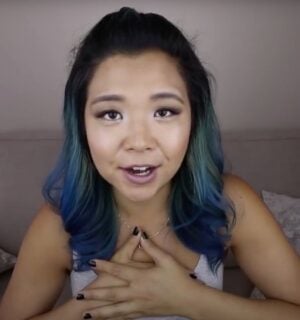 Vegan recipe developer Rose Lee in a still from her video on vegan food hacks