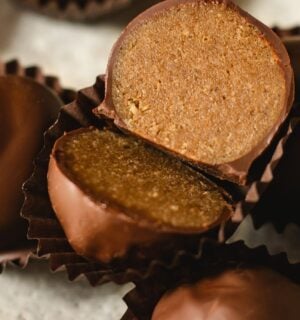 vegan espresso marzipan raw truffles with rose water and almond extract
