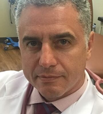 A selfie from vegan doctor Dr Garth Davis, who recently explained why some people quit plant-based diets