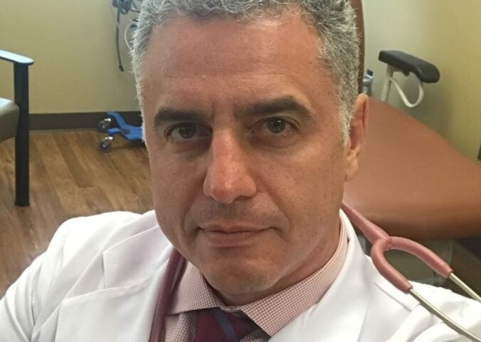 A selfie from vegan doctor Dr Garth Davis, who recently explained why some people quit plant-based diets