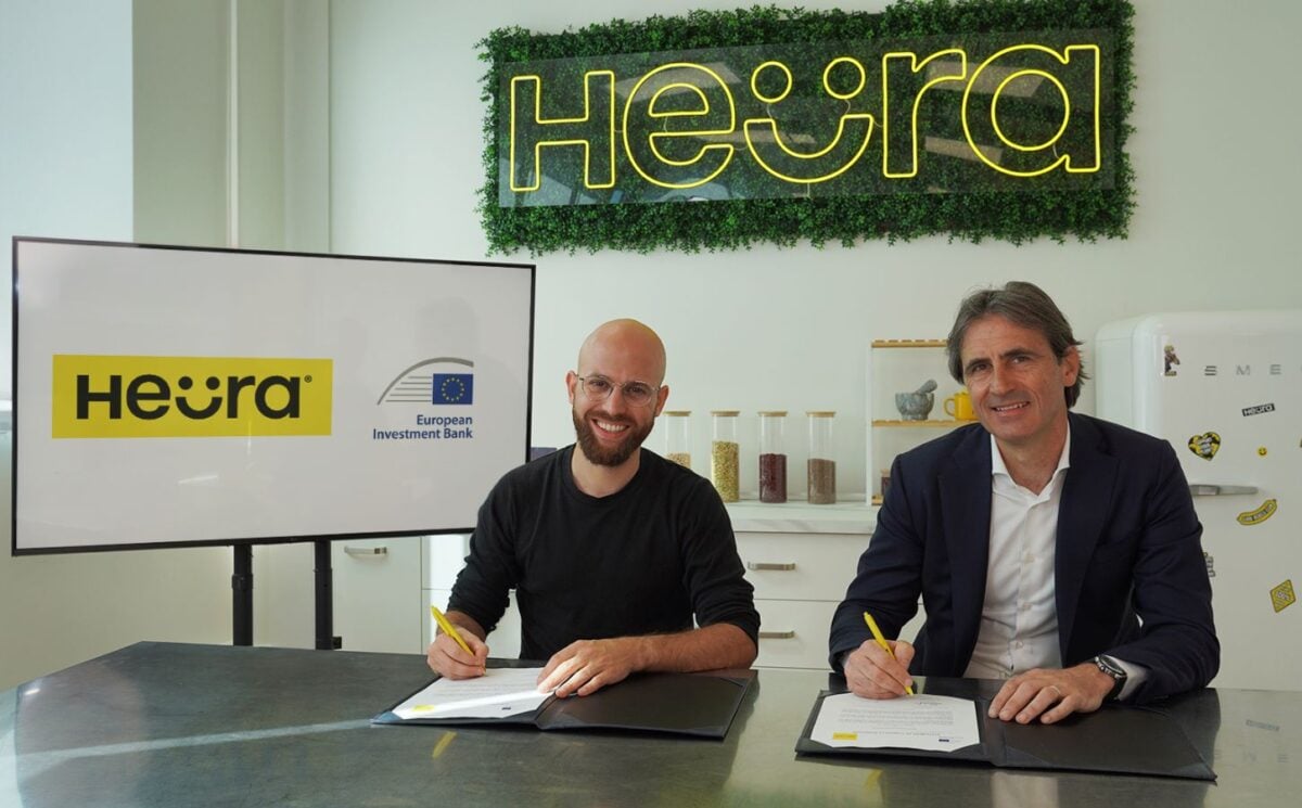 Marc Coloma, CEO and co-founder of Heura Foods and EIB Director of Equity, Growth Capital and Project Finance Alessandro Izzo