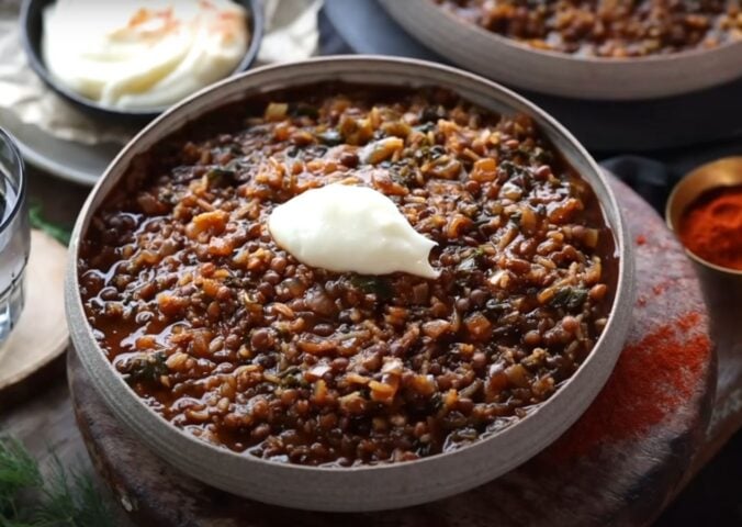 A healthy vegan stew, a one-pot batch cook vegan recipe