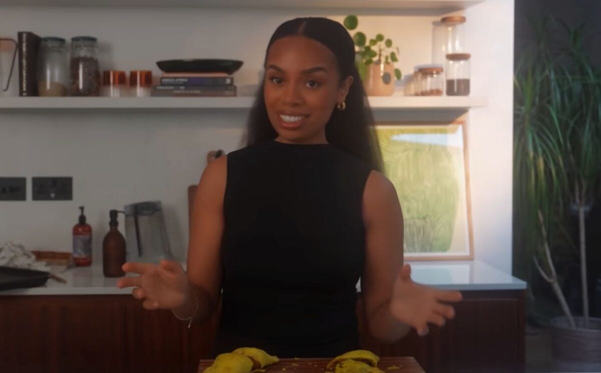 Rachel Ama showcases her delicious vegan Jamaican patties, made with natural ingredients and bold Caribbean spices for a flavorful, plant-based twist on a classic.