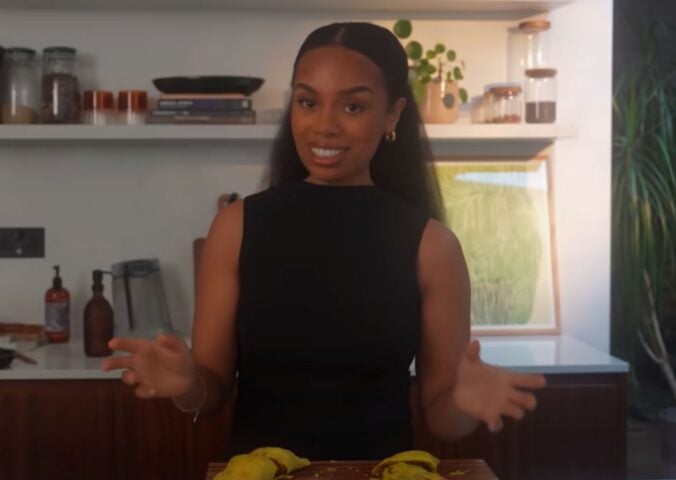Rachel Ama showcases her delicious vegan Jamaican patties, made with natural ingredients and bold Caribbean spices for a flavorful, plant-based twist on a classic.