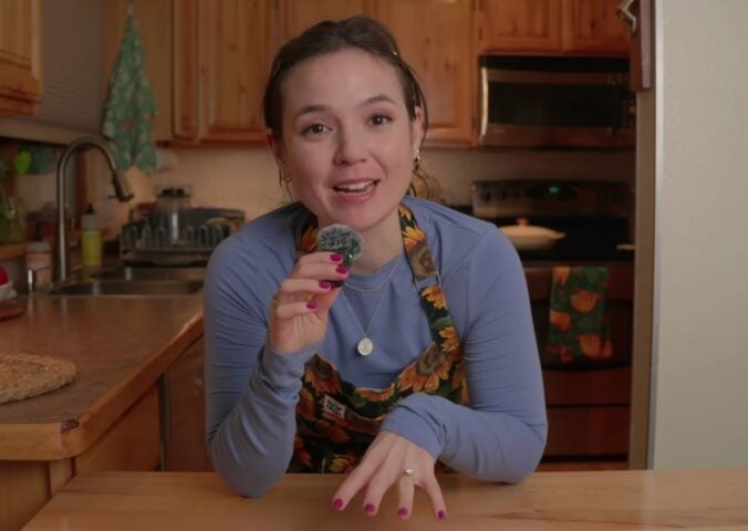 Sarah Sullivan talking about budget-friendly vegan meals