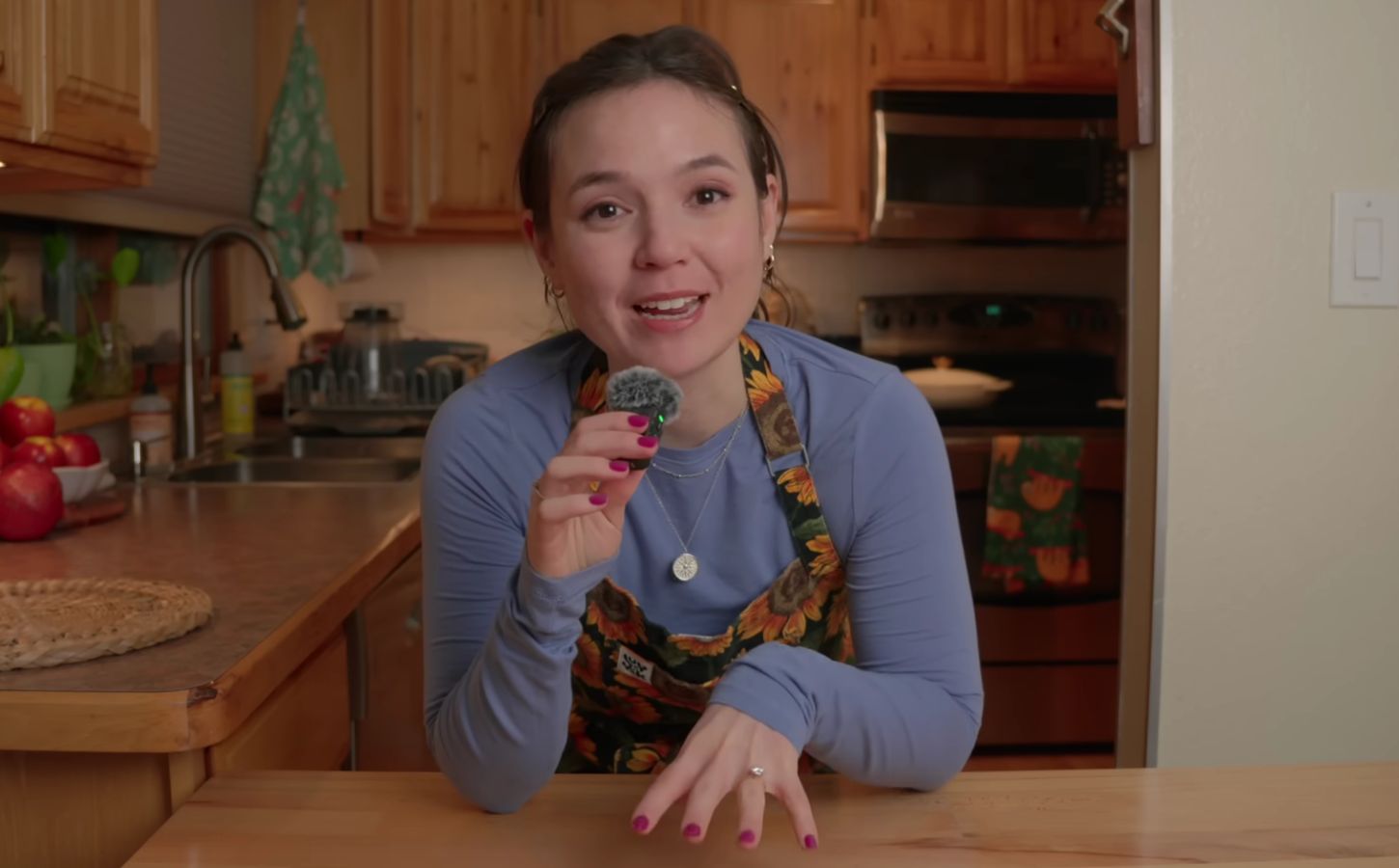 Sarah Sullivan talking about budget-friendly vegan meals