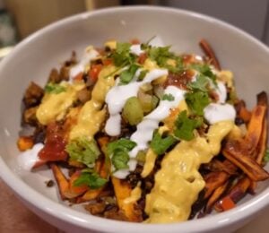 A vegan dinner recipe by plant-based YouTuber Shakayla Felice