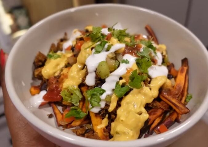 A vegan dinner recipe by plant-based YouTuber Shakayla Felice