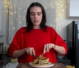 Merle O'Neal trying our viral high-protein breakfasts from TikTok