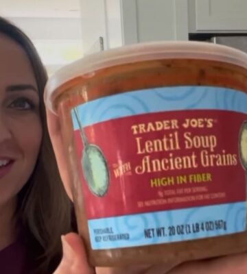Alisia Essig showing 16 vegan Trader Joe's meals