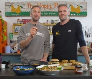 The Happy Pear shows their audience how to do vegan meal prep with ease