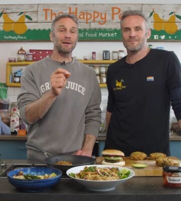 The Happy Pear shows their audience how to do vegan meal prep with ease