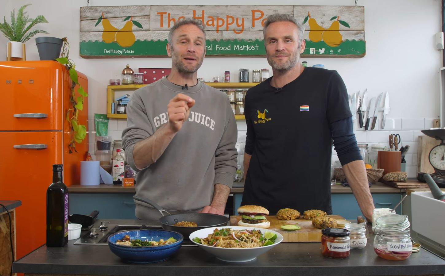 The Happy Pear shows their audience how to do vegan meal prep with ease