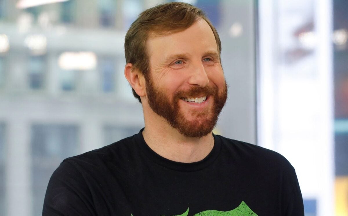 Photo shows Beyond Meat's Ethan Brown
