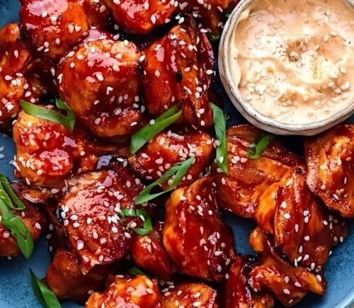 cauliflower wings with gochujang for Korean-inspired vegan recipes