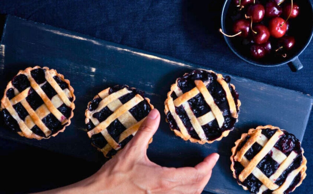 mini cherry pies for sweet vegan pie recipes