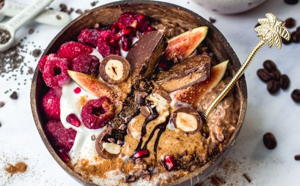 mocha cold brew overnight oats for vegan overnight oats recipes