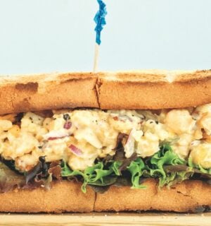 one-dish chickpea 'tuna' salad sandwich filling
