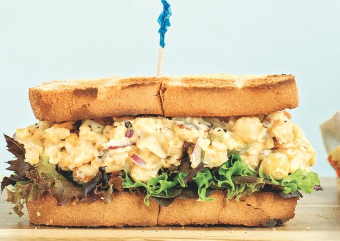 one-dish chickpea 'tuna' salad sandwich filling