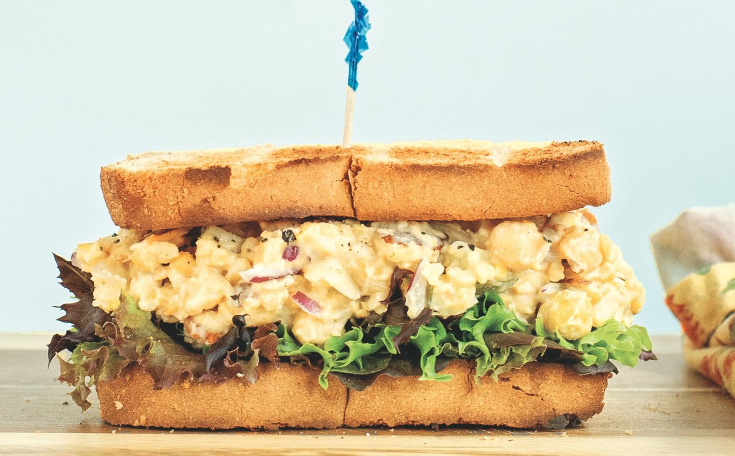 one-dish chickpea 'tuna' salad sandwich filling