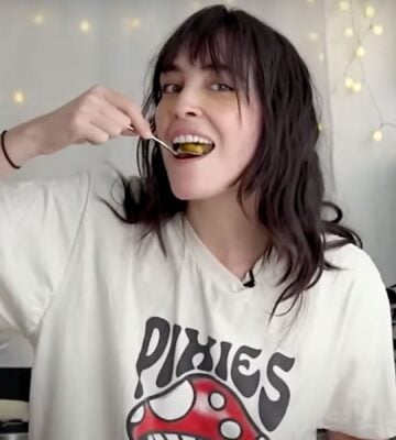 Plant-based recipe developer Merle O'Neal trying out high-protein vegan recipes