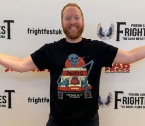 What A Catch director Tom Pickering at Frightfest