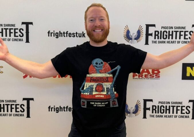 What A Catch director Tom Pickering at Frightfest