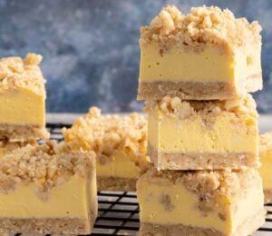 vegan Hawaiian sunshine crumble squares for gluten-free dessert ideas